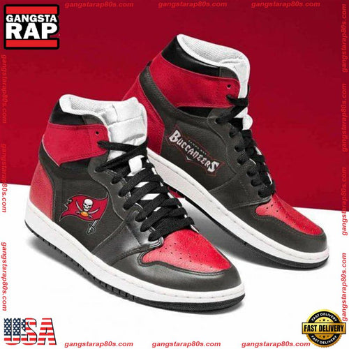 NFL Tampa Bay Buccaneers Football Logo Team Air Jordan 1 Running Sneakers Shoes