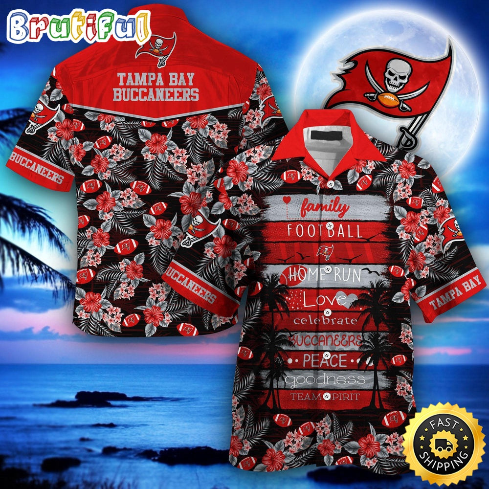 NFL Tampa Bay Buccaneers Hawaii Shirt Family Football Sport Shirt For Loved Ones And Friends