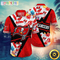 NFL Tampa Bay Buccaneers Hawaii Shirt Flower Island Inspired Apparel