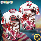 NFL Tampa Bay Buccaneers Hawaii Shirt Palm Tree Aloha Shirt For Fans