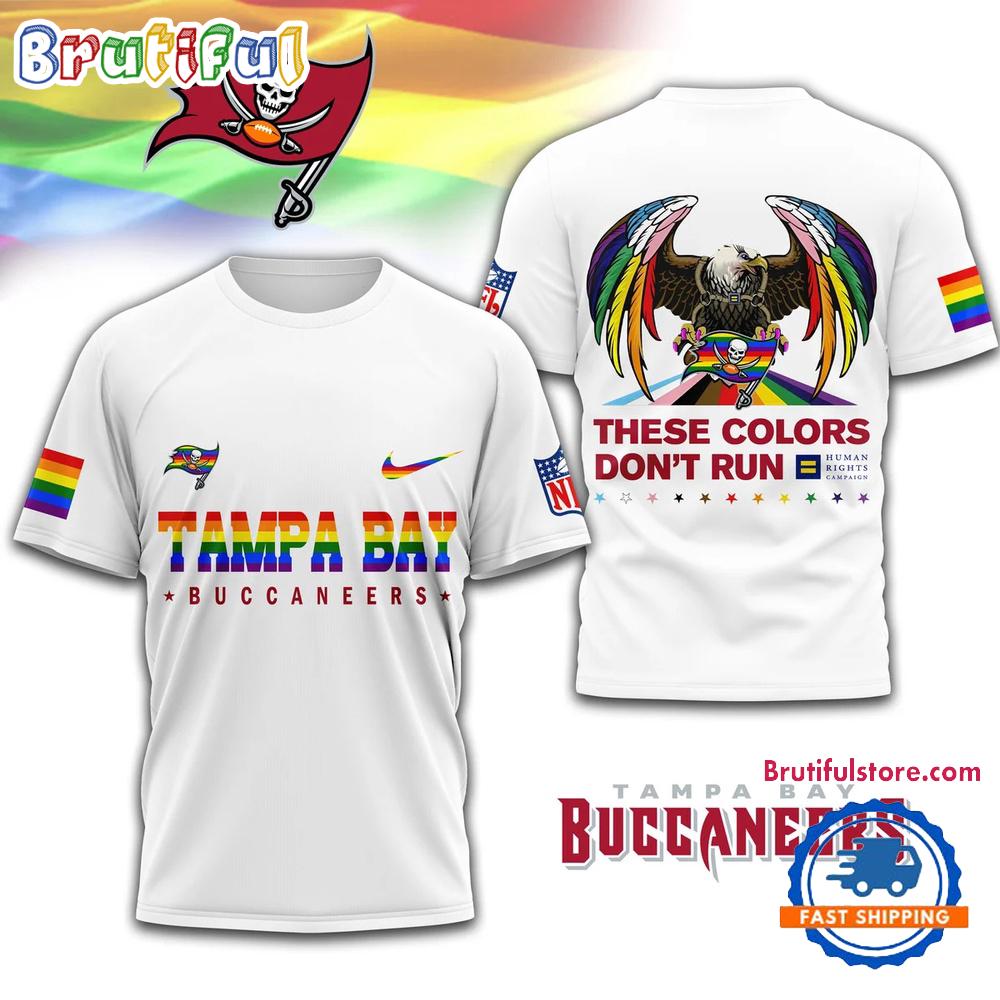 NFL Tampa Bay Buccaneers Human Rights Campaign LGBT Pride Month 3D T Shirt