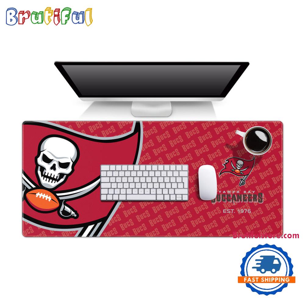 NFL Tampa Bay Buccaneers Mouse Mats, Football Logo Series Desk Mouse Pad