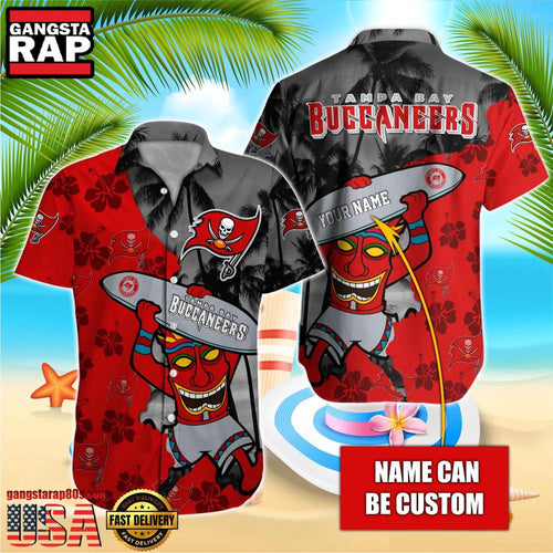 NFL Tampa Bay Buccaneers Retro Custom Hawaiian Shirts For Men Women