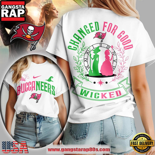 NFL Tampa Bay Buccaneers Wicked Changed For Good Women T-Shirt
