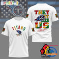 NFL Tennessee Titans 2025 Juneteenth Freedom Day 3D Shirt