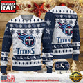 NFL Tennessee Titans 2025 Reindeer Christmas Tree Ugly Xmas Sweater