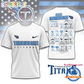 NFL Tennessee Titans 2025 SCHEDULE All Over Print Shirt, 2025 Football Schedule Shirts