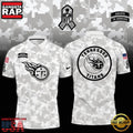 NFL Tennessee Titans Camo 2025 Salute to Service Polo Shirt