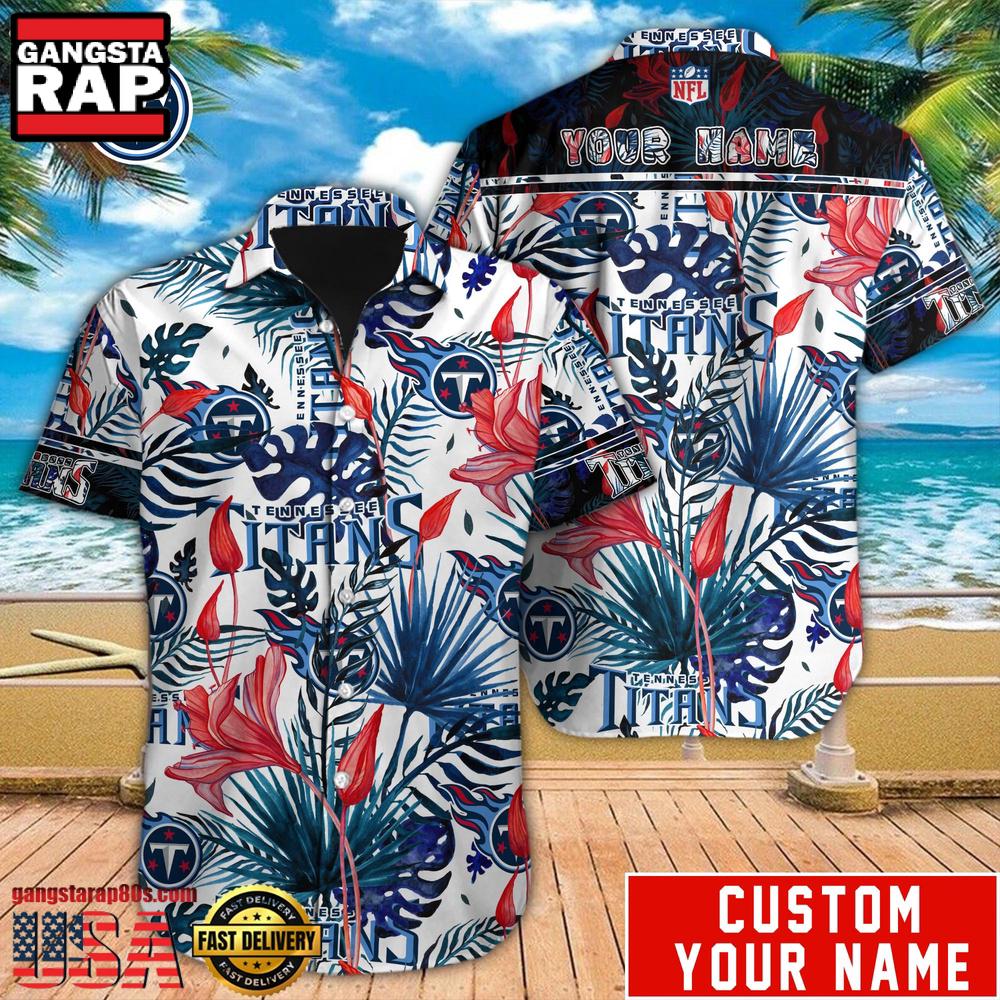 NFL Tennessee Titans Custom Hawaiian Shirt For Men Women