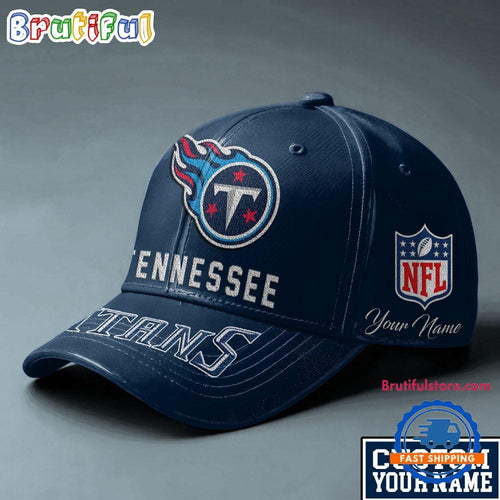 NFL Tennessee Titans Football Team Personalized All Over Print Cap