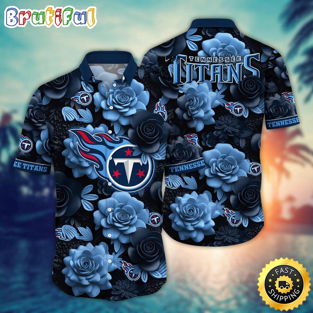 NFL Tennessee Titans Hawaii Shirt Flower Aloha Spirit Shirts