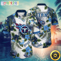 NFL Tennessee Titans Hawaii Shirt Flower Trendy Floral Tops