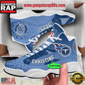 NFL Tennessee Titans Personalized Air Jordan 13 Sport Shoes