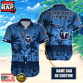 NFL Tennessee Titans Vintage Style Custom Aloha Shirts For Men Women