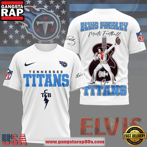 NFL Tennessee Titans x Elvis Presley 2026 Unisex T-Shirt