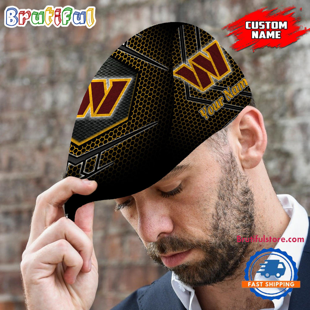 NFL Washington Commanders Classic Jeff Cap, Football Team Versatile Jeff Cap
