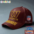 NFL Washington Commanders Football Team Personalized All Over Print Cap