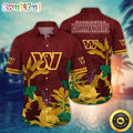 NFL Washington Commanders Hawaii Shirt Flower Hawaiian Style Statements