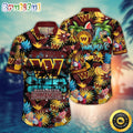 NFL Washington Commanders Hawaii Shirt Flower Relaxed Island Wear