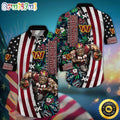 NFL Washington Commanders Hawaii Shirt Mascot Aloha Summer Shirt