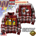 NFL Washington Commanders x Peanuts Snoopy New Design 2025 Ugly Christmas Sweater
