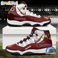 NFL Washington Redskin Football Team Custom Air Jordan 11 Shoes