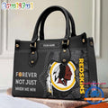 NFL Washington Redskin Forever Not Just When We Win Women’s Leather Hand Bag