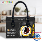 NFL Washington Redskin Forever Not Just When We Win Women’s Leather Hand Bag