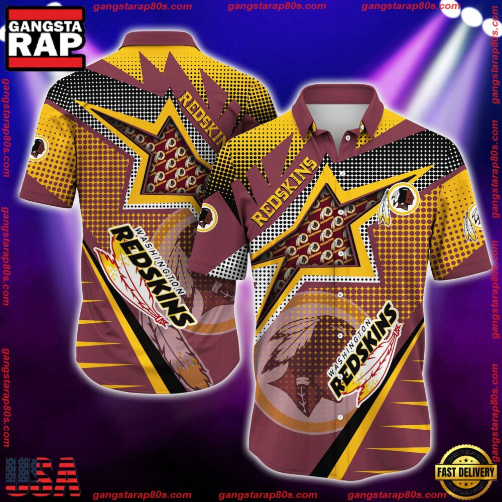NFL Washington Redskins Special Football Team New Design Hawaiian Shirt