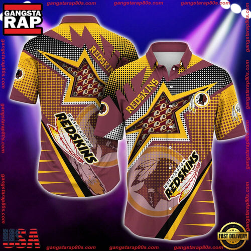 NFL Washington Redskins Special Football Team New Design Hawaiian Shirt