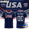 NHL 4 Nations Faceoff USA Premium T Shirt