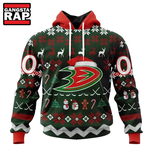 NHL Anaheim Ducks Hockey Christmas Is Coming 2026 Hoodie, T Shirt