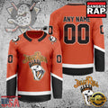 NHL Custom Name Number Anaheim Ducks Jelly Roll New Design Hockey Jersey