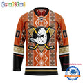 NHL Anaheim Ducks Personalized Native American Hockey Jersey