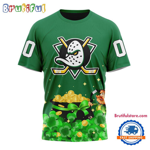 NHL Anaheim Ducks Special Design St.Patrick’s Day T Shirt, Hoodie, Sweatshirt