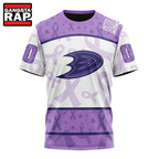 NHL Anaheim Ducks Special Lavender Fight Cancer Hoodie, T Shirt