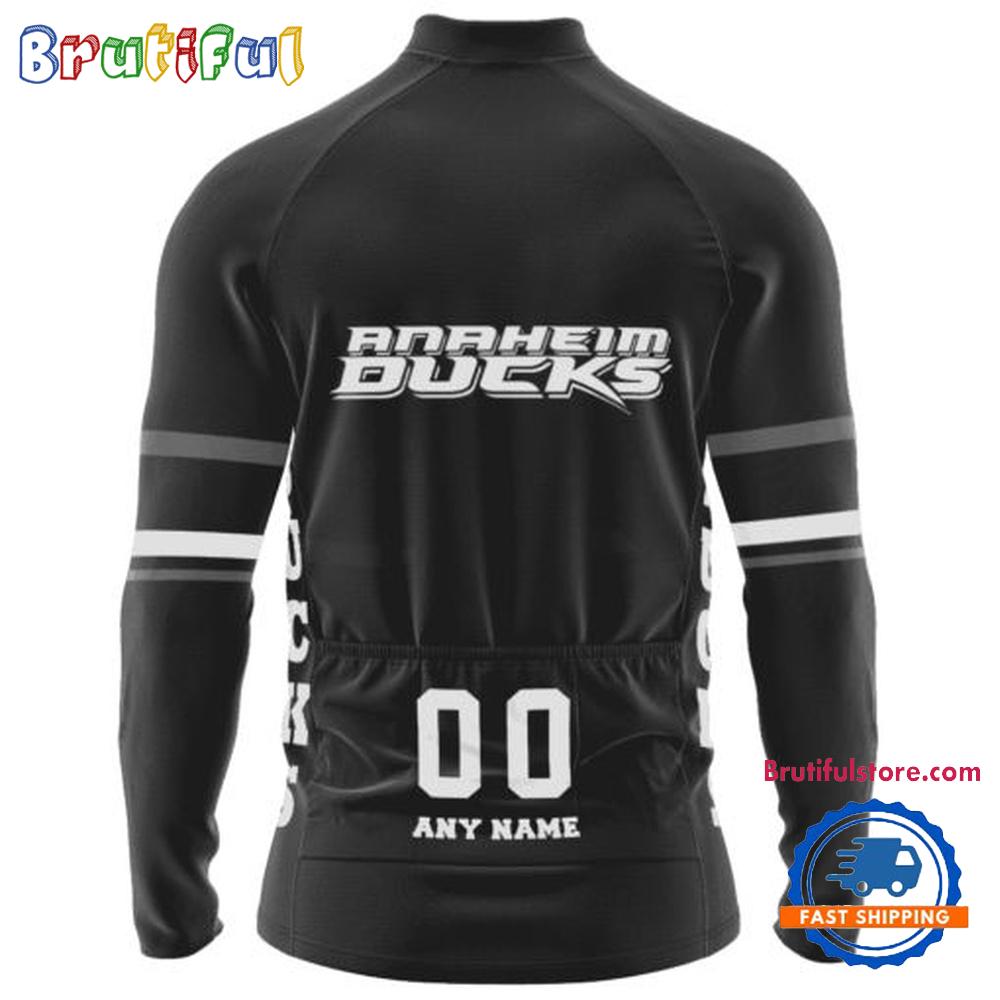 NHL Anaheim Ducks Special Mono Cycling Jersey, Hockey Team Design Jersey