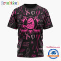 NHL Anaheim Ducks Special Pink Breast Cancer Awareness New Design T Shirt