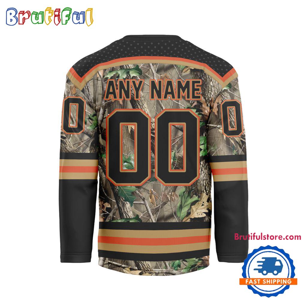 NHL Anaheim Ducks Special Realtree Camo Hunting Hockey Jersey