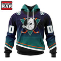 NHL Anaheim Ducks Special Retro Gradient Design Hoodie, T Shirt