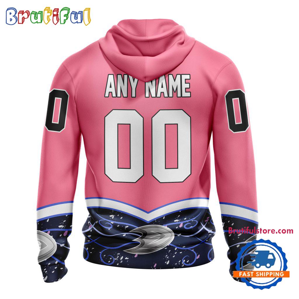 NHL Anaheim Ducks Specialized Hockey Fights Cancer Hoodie