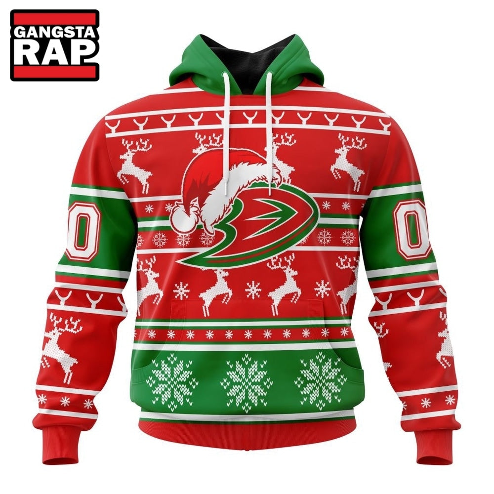 NHL Anaheim Ducks Specialized Unisex Christmas Is Coming Hoodie, T Shirt