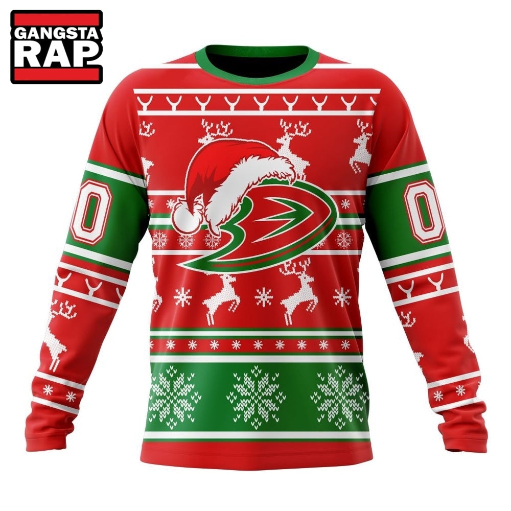 NHL Anaheim Ducks Specialized Unisex Christmas Is Coming Hoodie, T Shirt