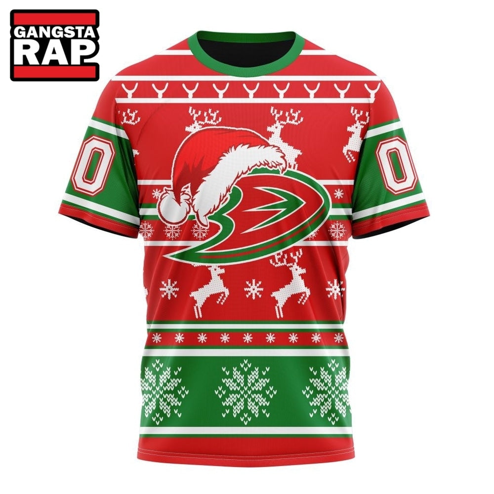 NHL Anaheim Ducks Specialized Unisex Christmas Is Coming Hoodie, T Shirt