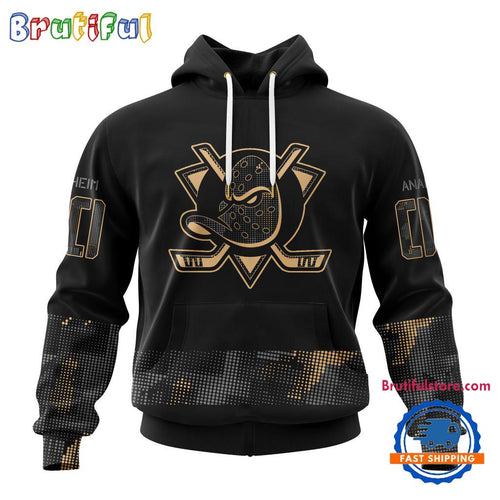 NHL Anaheim Ducks Veterans Military Appreciation Design Hoodie, Sweatshirt, TShirt