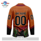NHL Arizona Coyotes Custom Reverse Retro Hockey Jersey