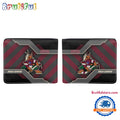 NHL Arizona Coyotes Hockey Logo Team Personalized Name Black Men’s Wallet