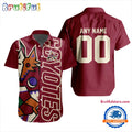 NHL Arizona Coyotes New Design Hawaiian Shirt, Hockey Team Button Shirt