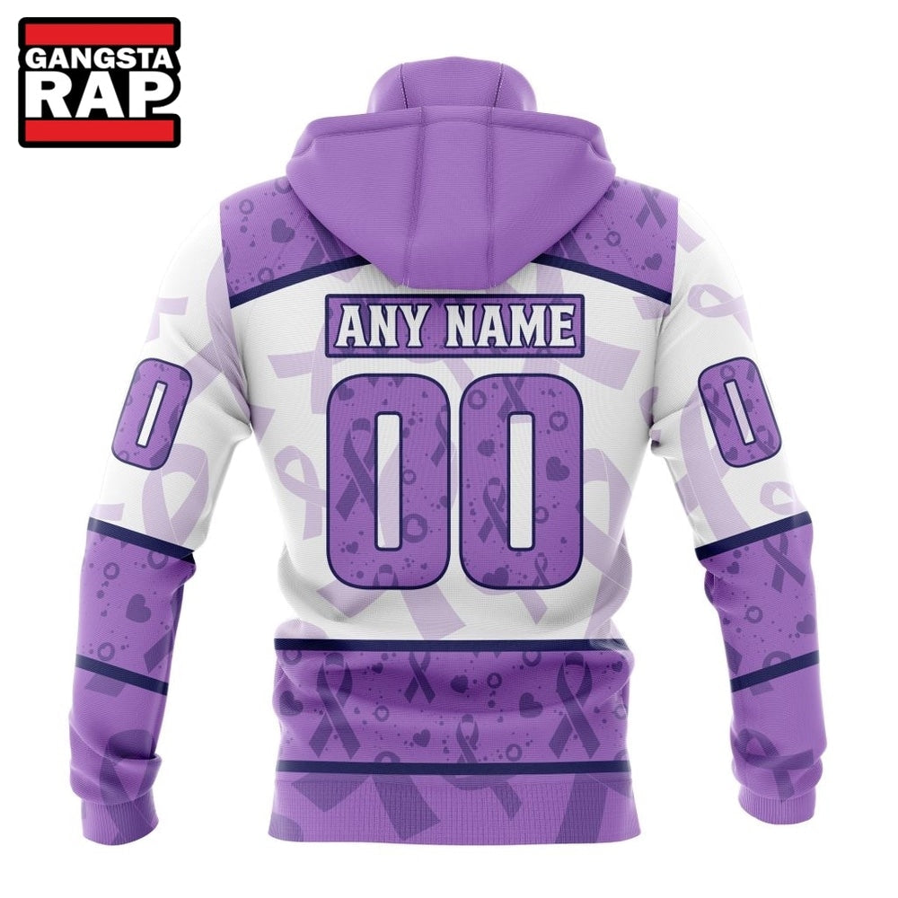 NHL Arizona Coyotes Special Lavender Fight Cancer Hoodie, T Shirt