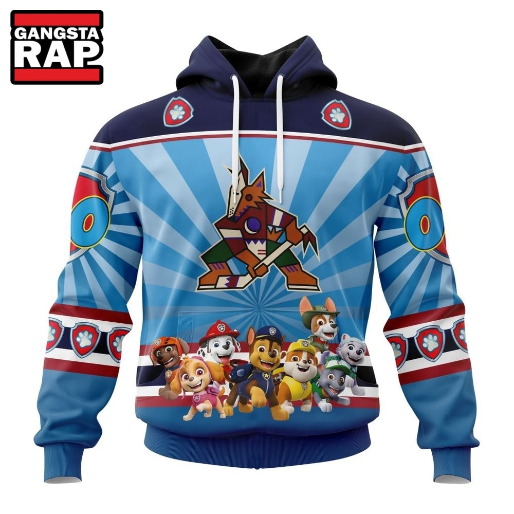 NHL Arizona Coyotes Special Paw Patrol Kits Hoodie, T Shirt